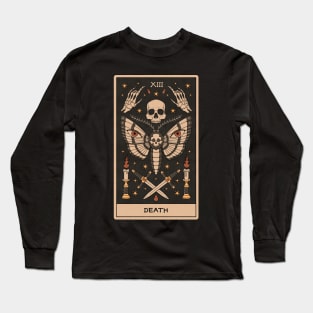 Death - Tarot Card Long Sleeve T-Shirt